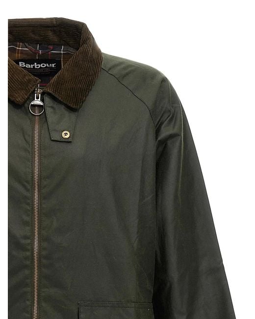 Barbour Green 'Short Bedale' Jacket for men