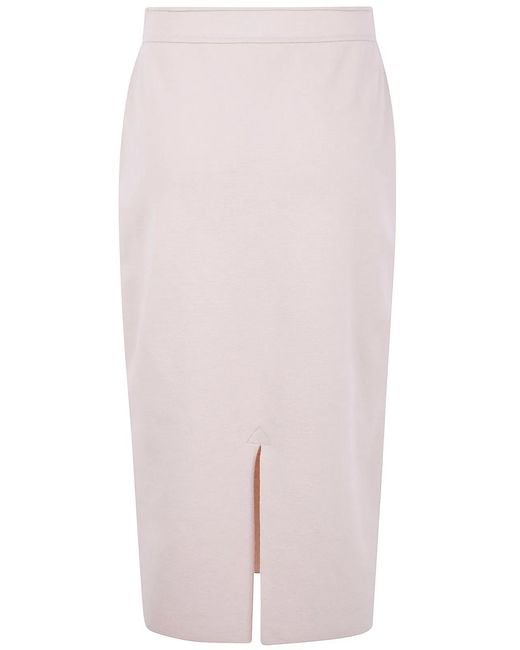 D.exterior Pink Merinos Comfort Short Skirt