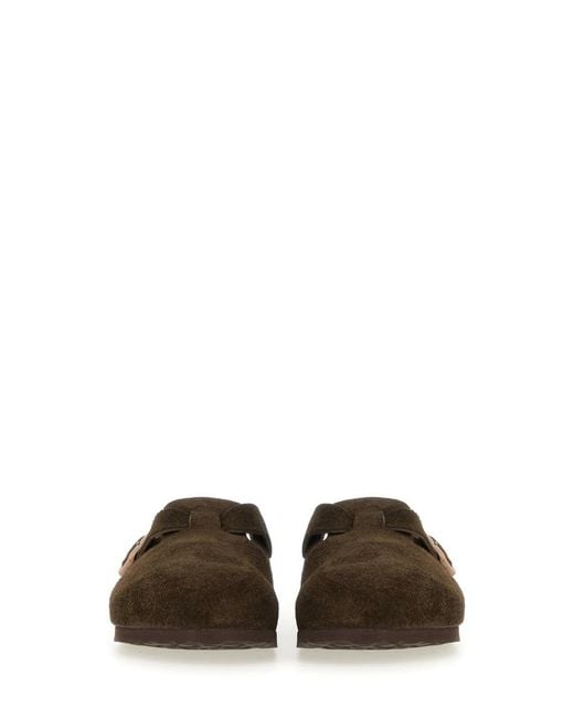 Birkenstock Brown Sabot "Boston"