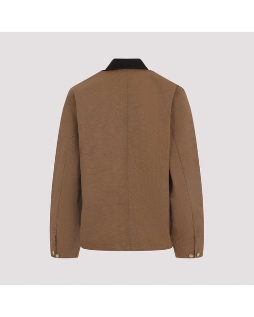 Carhartt Brown Michigan Coat for men