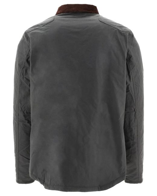 Barbour Gray "Reelin" Lightweight Jacket for men