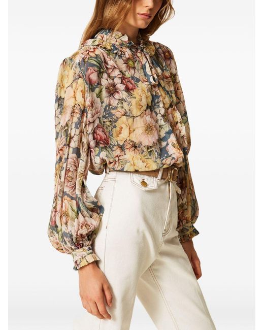 Twinset Brown Viscose Shirt