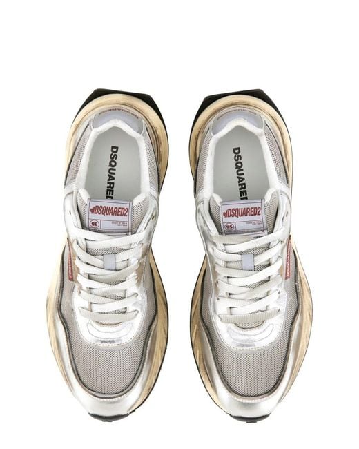 DSquared² White Sneaker Sprinter for men