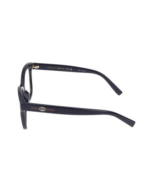 Gucci Black Eyeglasses Gg2104O 004 Transparent/19/140