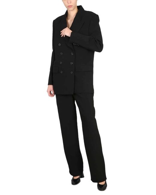 Khaite Black Pants Preen
