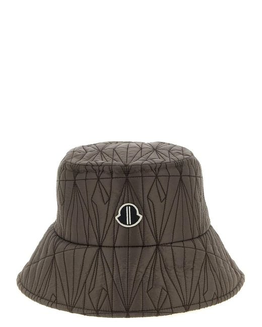 Rick Owens Green Bucket Hat Moncler