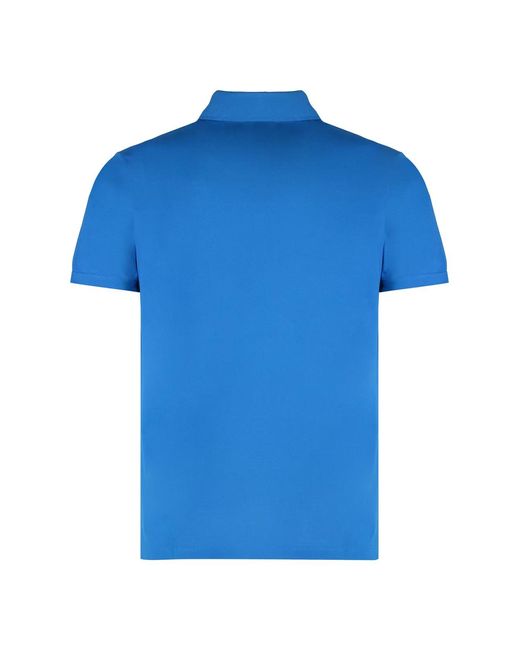 Paul & Shark Blue Paul & Shark Cotton Piquet Polo for men