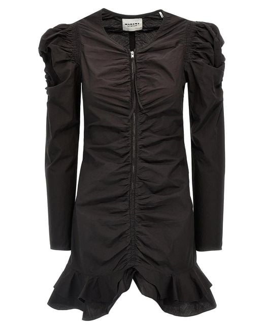Isabel Marant Black Marant Etoile 'Briali' Dress