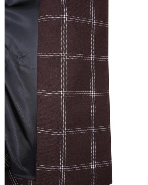 Marni Brown Doublebreasted Trench