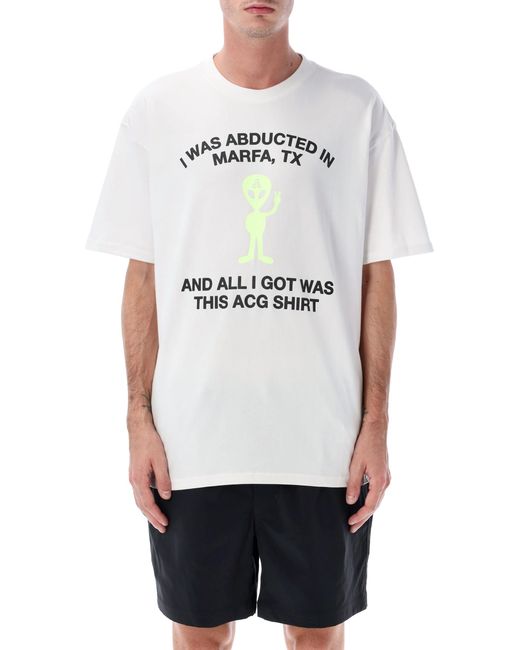 Nike White Acg Marfa Graphic Print T-Shirt for men