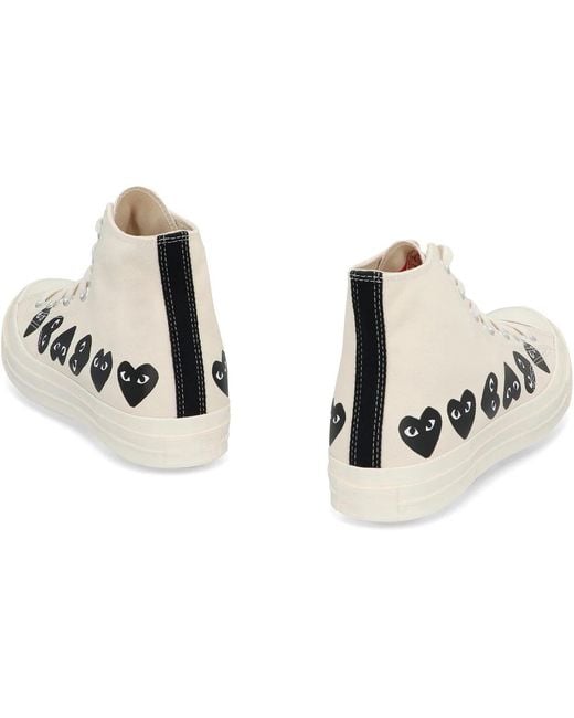 COMME DES GARÇONS PLAY White Converse X for men