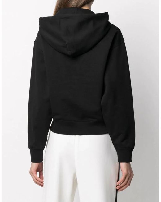 KENZO Black Tiger Crest Logo Boxy Hoodie