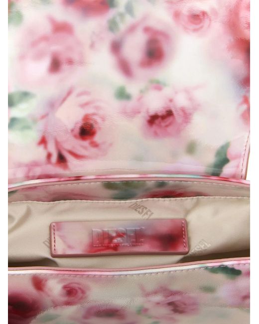 DIESEL Pink 'Play Crossbody' Shoulder Bag