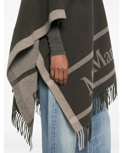 Max Mara Brown Hilde Stole