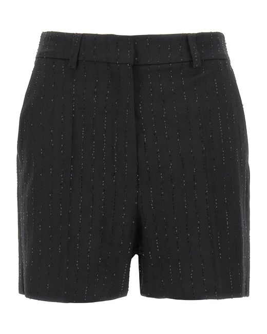 Max Mara Black 'Siberia' Shorts