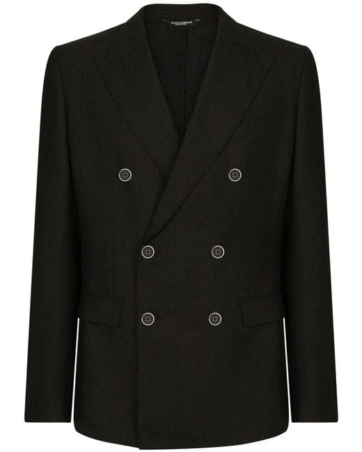 Dolce & Gabbana Black Dolce & Gabbana Giacca Formal Jacket for men