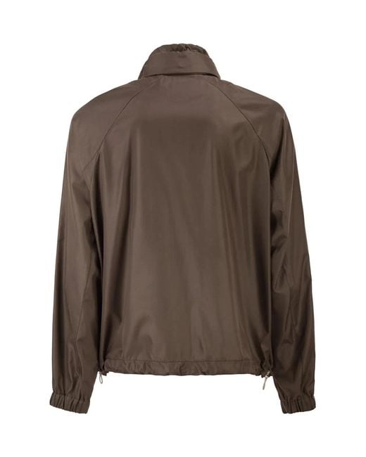 Brunello Cucinelli Brown Unlined Jacket for men