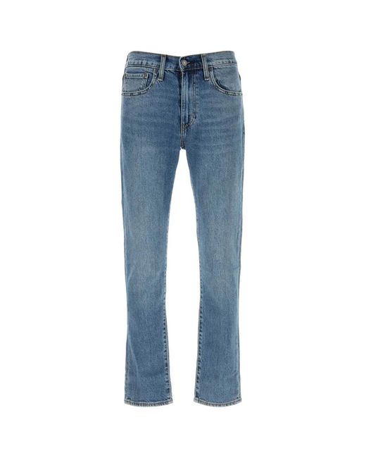 Levi's Blue Stretch Denim 502 Jeans for men