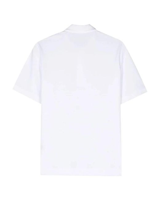 Circolo 1901 White Classic Pique Polo Shirt for men
