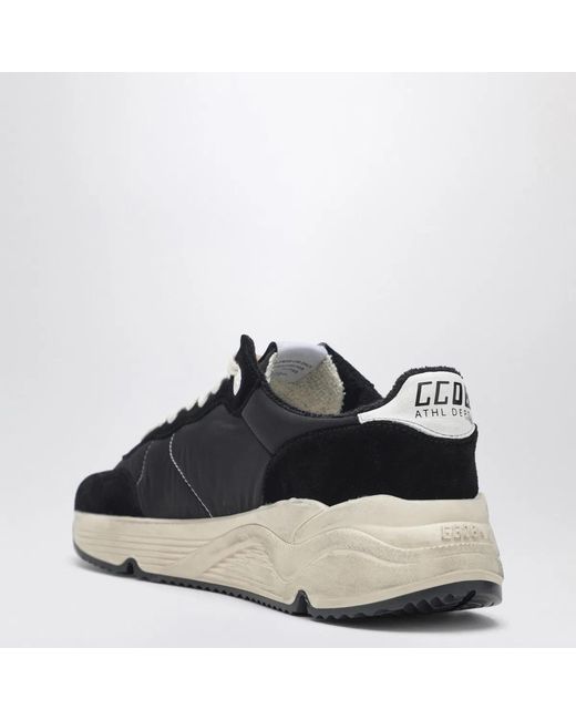 Golden Goose Deluxe Brand Blue Running Sole Sneakers for men