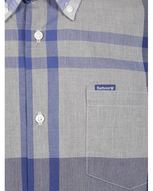 Barbour Blue "Harris" Tailored Shirt for men
