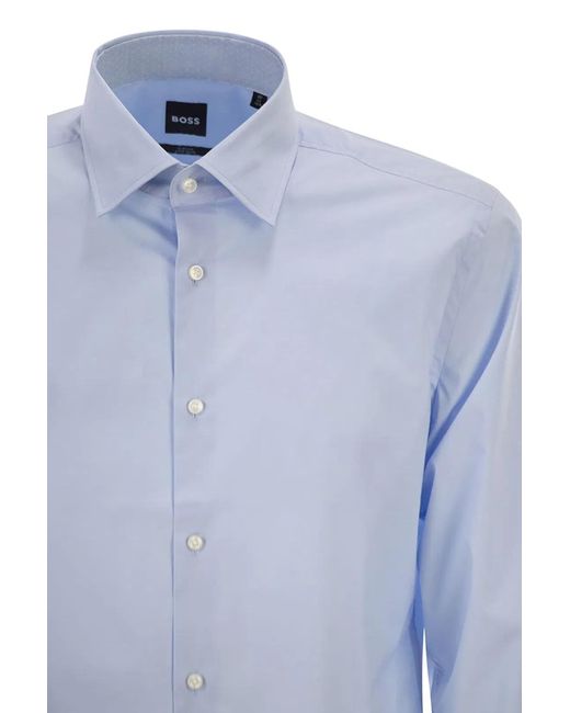 Boss Blue Slim Fit Shirt for men