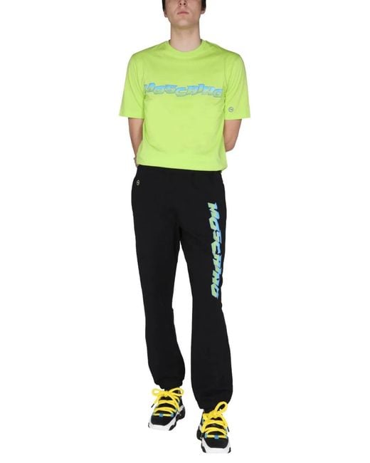 Moschino Couture Black Surf Jogging Pants for men