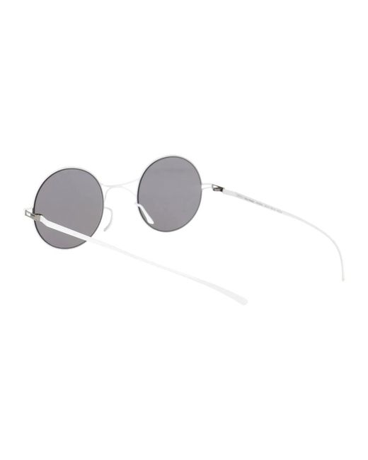 Mykita Gray Warmgrey Flash Nylon Sunglasses