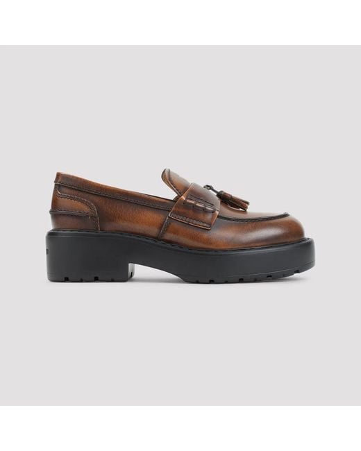 Miu Miu Brown Mocassini