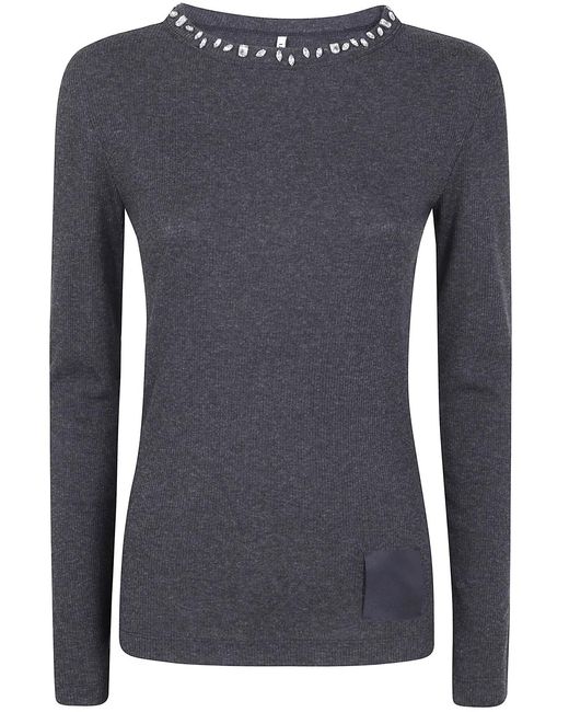 Liviana Conti Blue "Swami" T-Shirt