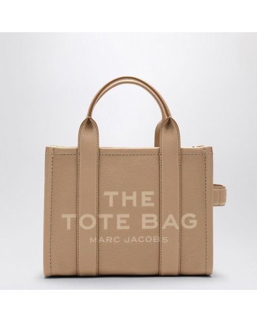 Marc Jacobs Brown Camel Leather The Small Tote Bag