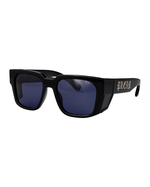 Philipp Plein Blue Acetate Sunglasses