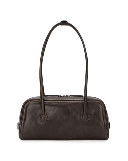 MARGE SHERWOOD Brown Dark Leather Bag