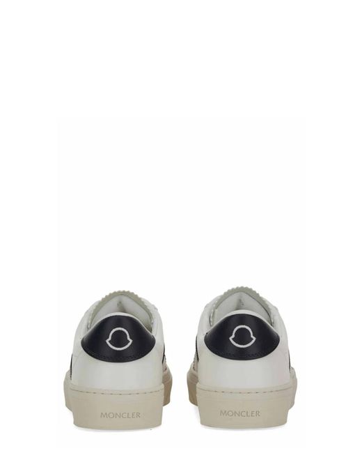 Moncler White "Monaco2" Sneaker
