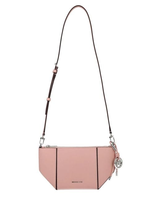 MICHAEL Michael Kors Pink Cow Leather Crossbody