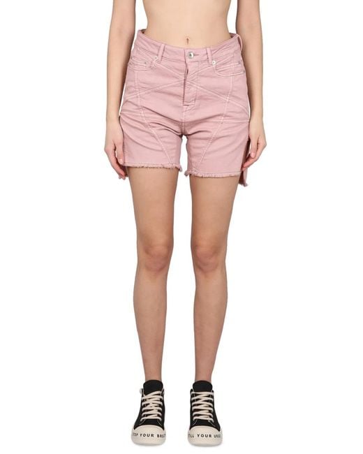 Rick Owens Pink Short