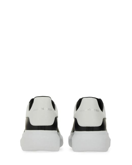 McQueen Black Larry Sneakers for men