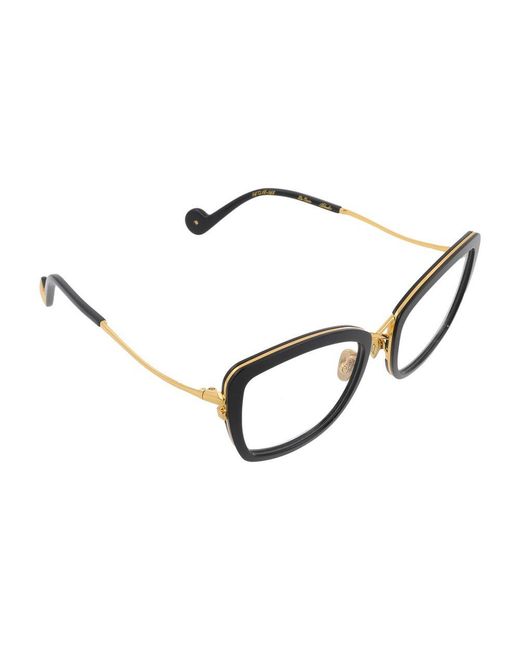 Anna Karin Karlsson Black Eyeglasses La Croix /18/145
