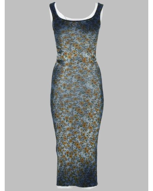 DIESEL Blue Abito Midi -Egita"