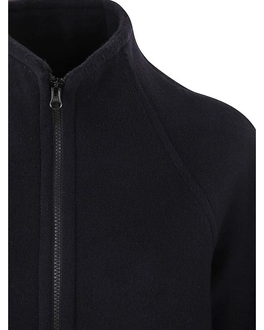 Gianluca Capannolo Blue Vivien Coat With Zip