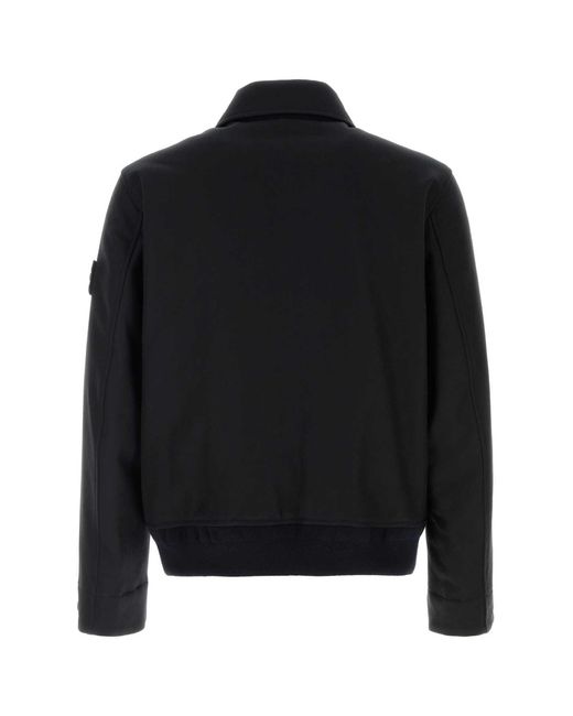 Stone Island Black Jacket for men