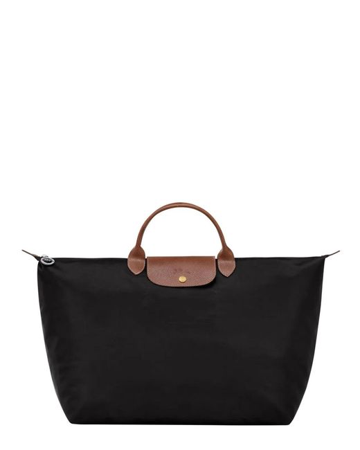 Longchamp Black Duffel Bag