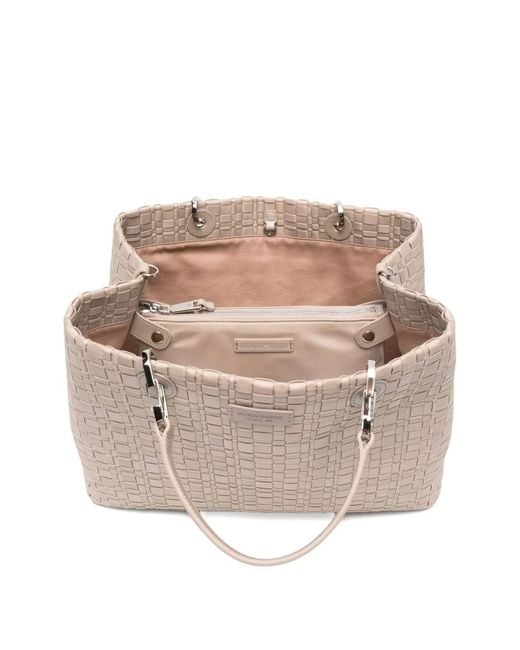 Emporio Armani Natural Myea Medium Shopping Bag