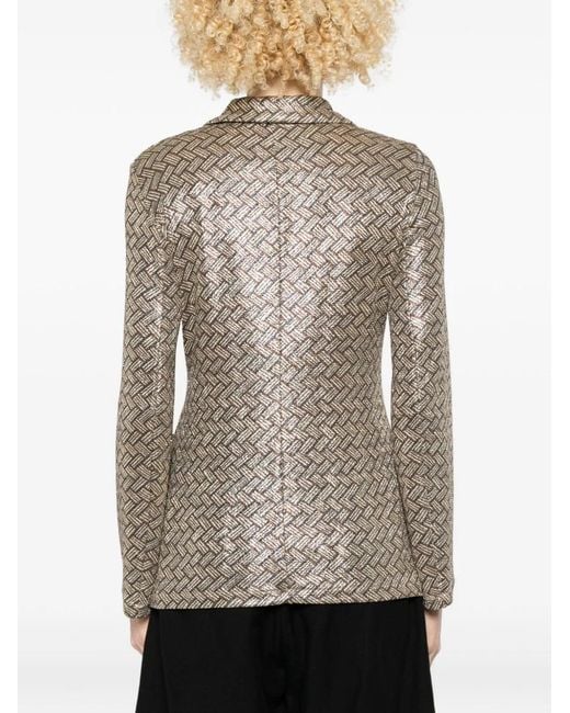 Siyu Brown Tallis Single-Breasted Jacket