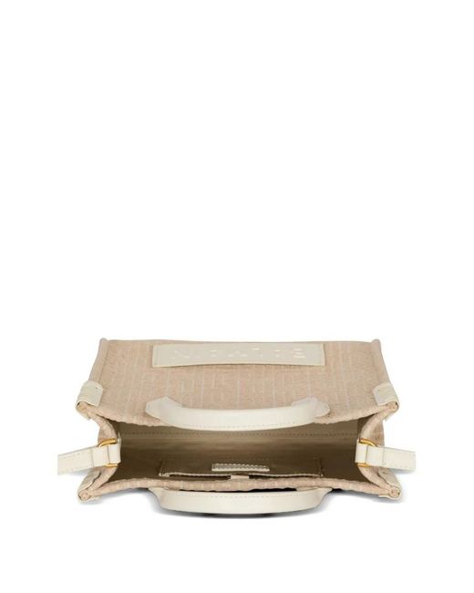 Balmain Natural Compact B-Army Tote Bag
