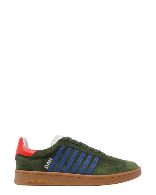 DSquared² Green Urban Edge Winter Sneakers for men
