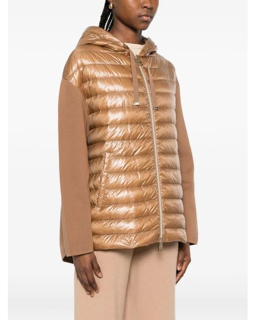 Herno Natural Padded Hooded Jacket