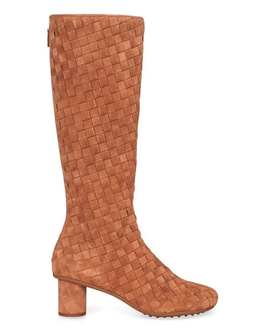 Bottega Veneta Brown Atomic Boots