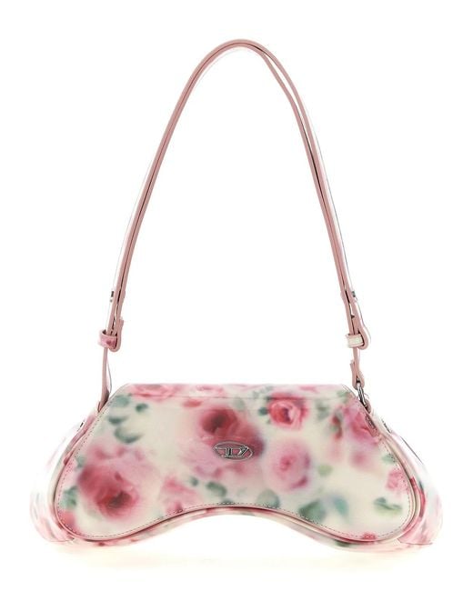 DIESEL Pink 'Play Crossbody' Shoulder Bag