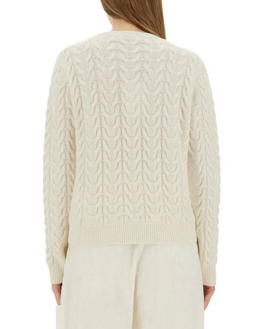 Max Mara Natural Braided Knit "Aramis"